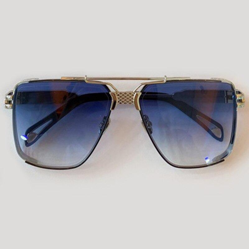 2020 Brand Designer Retro Metal Frame Mirror Classic Square Sunglasses For Women And Men-Unique and Classy