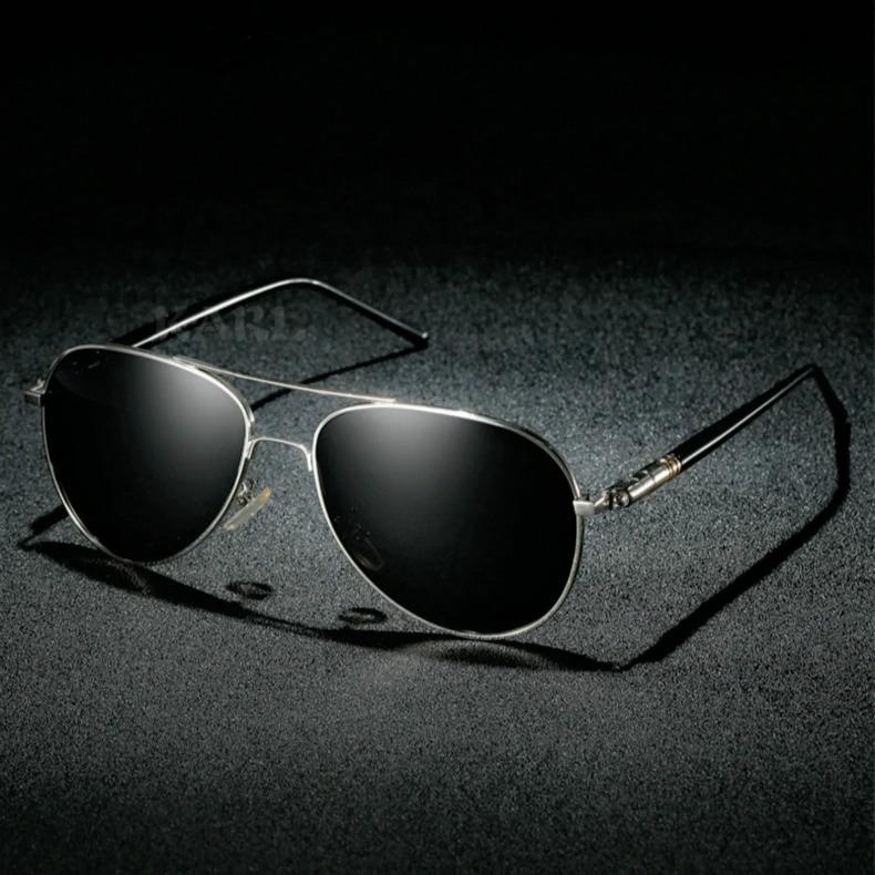 Classic Polarized Men Driving Black Pilot  Sunglasses For Men And Women-Unique and Classy