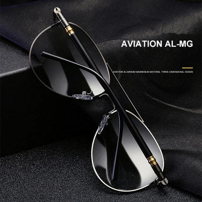 Classic Polarized Men Driving Black Pilot  Sunglasses For Men And Women-Unique and Classy