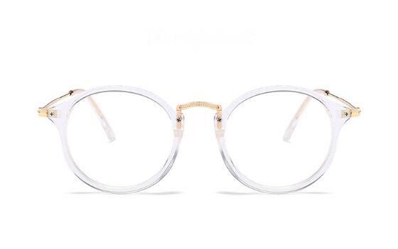 Blue Block Clear Lens Round Eyeglasses For Men And Women-Unique and Classy