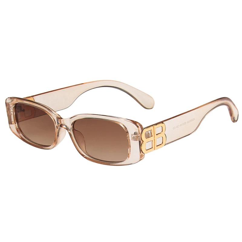 2021 Fashion Brand Designer Gradient Cool Rectangle Lens Sunglasses For Men And Women-Unique and Classy