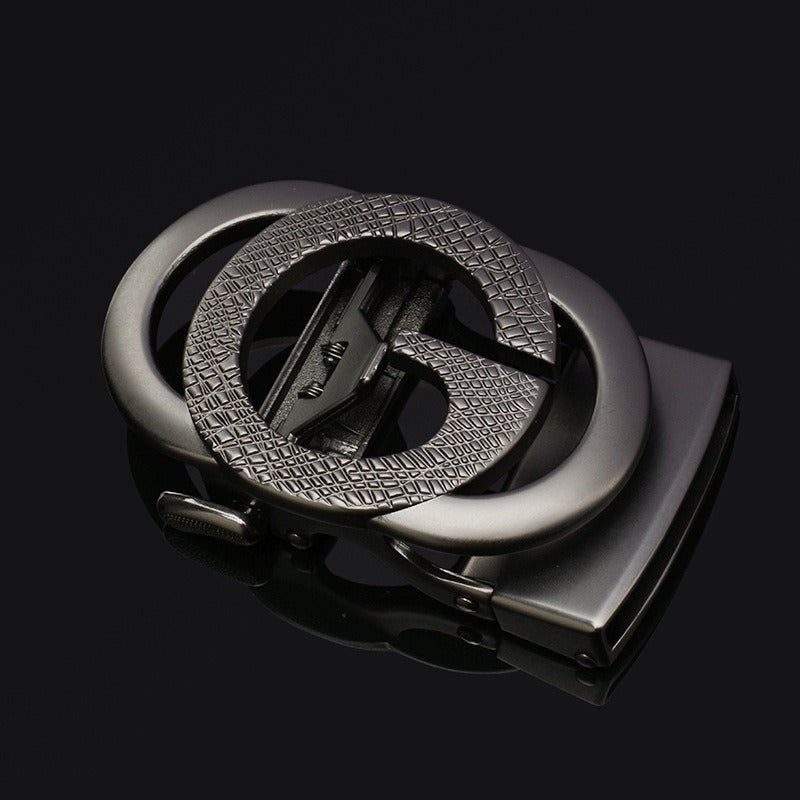 Designer Automatic Buckle Alloy With Letter G Belt For Men's-Unique and Classy