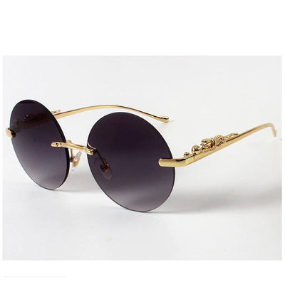 Luxury Retro Unique Brand Sunglasses For Unisex-Unique and Classy