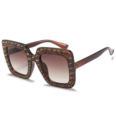 Big Square Frame Designer Shades Sunglasses For Unisex-Unique and Classy