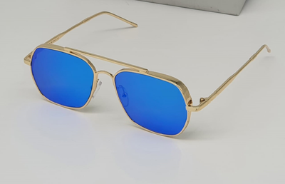 Varun Dhawan Stylish Square Metal Frame Sunglasses For Men And Women-Unique and Classy