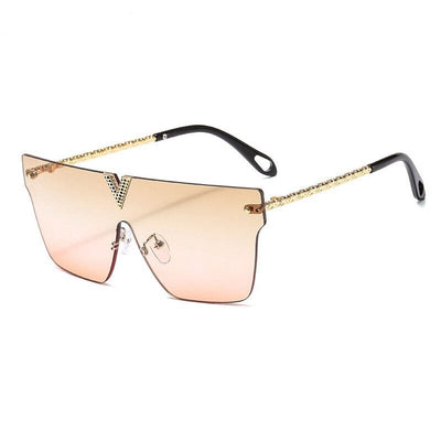 2021 Luxury Rimless Brand Sunglasses For Unisex-Unique and Classy