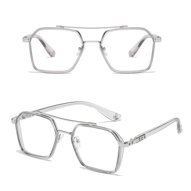 Classic Myopia Glasses Parallel Bar Prescription Glasses Frames Optical Eyewear