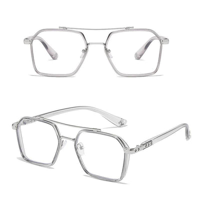 Classic Myopia Glasses Parallel Bar Prescription Glasses Frames Optical Eyewear