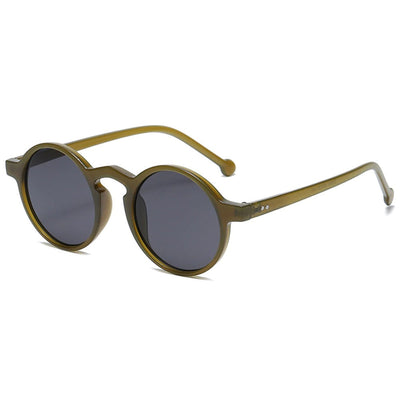 Stylish Retro Round Frame Sunglasses For Unisex-Unique and Classy
