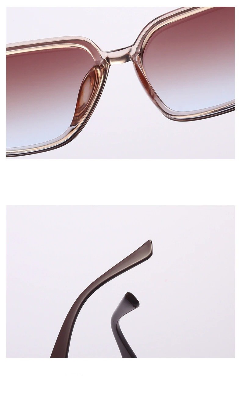 2020 New Arrivals Trendy Oversized Cat Eye Frame Brand Design Vintage Retro Gradient Sunglasses For Women And Men