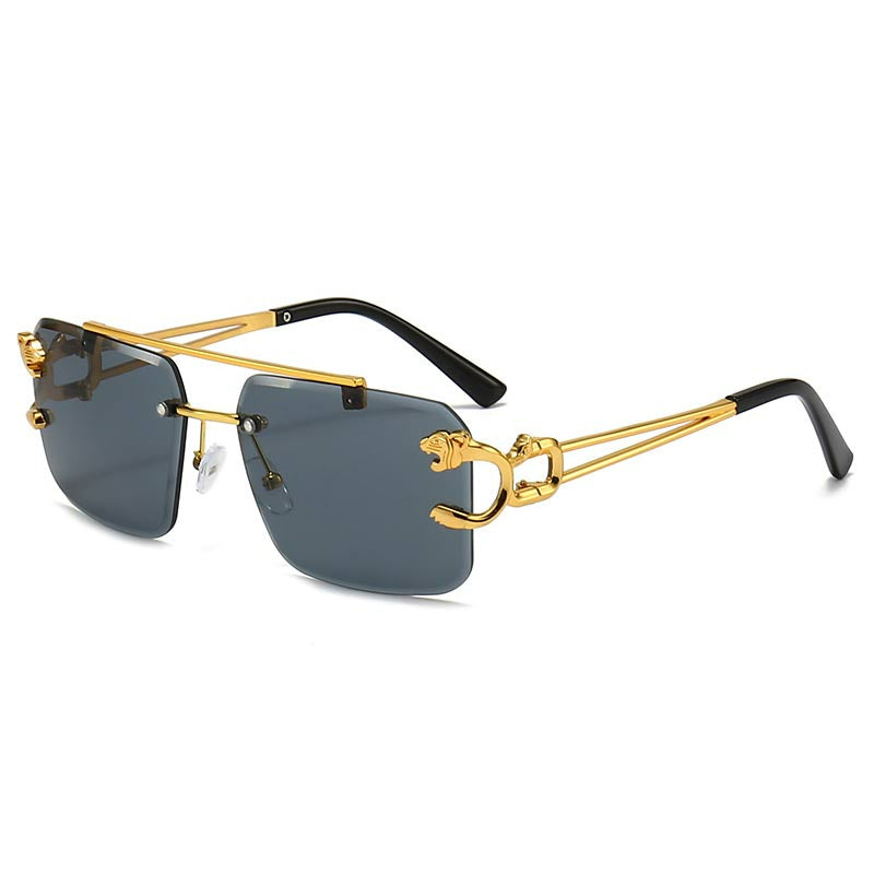 New Fashionable Retro Rimless Sunglasses For Men And Women-Unique and Classy