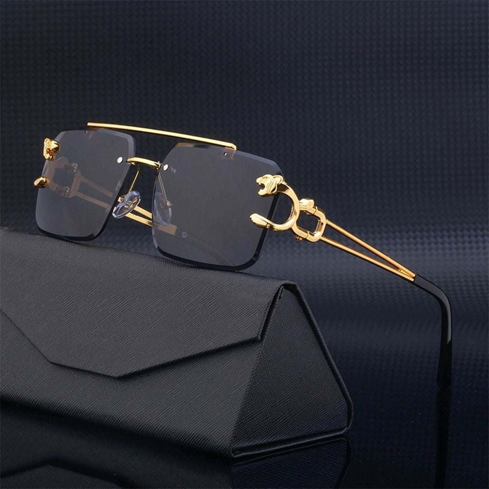 New Fashionable Retro Rimless Sunglasses For Men And Women-Unique and Classy