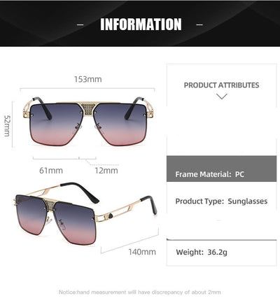 New Steampunk Style Sunglasses For Men And Women-Unique and Classy