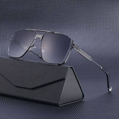 New Trendy Pilot Metal Frame Sunglasses For Men And Women-Unique and Classy
