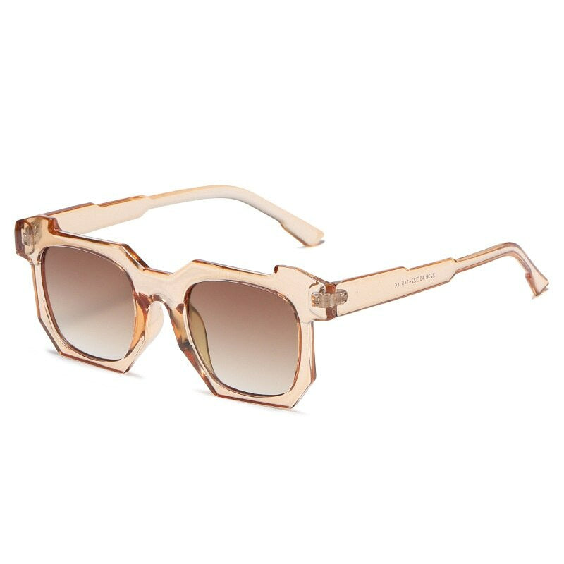 Brand Designer Steampunk Square Sunglasses For Men And Women-Unique and Classy