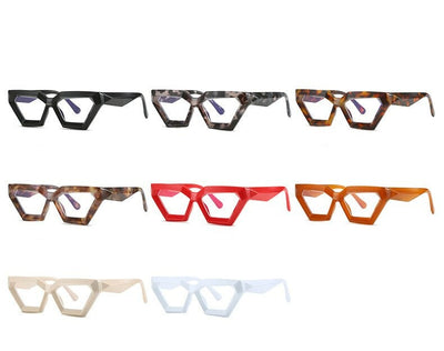 New Fashionable Unique Square Optical Anti-blue Glasses For Men And Women-Unique and Classy