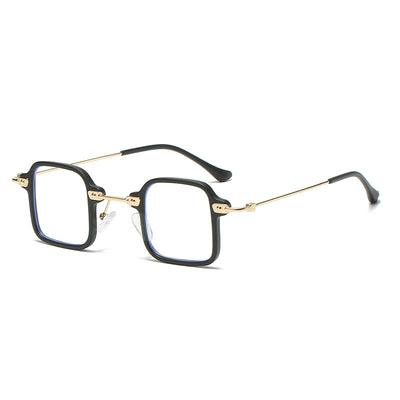 Titanium Designer Retro Small Square Eyeglasses For Men And Women-Unique and Classy