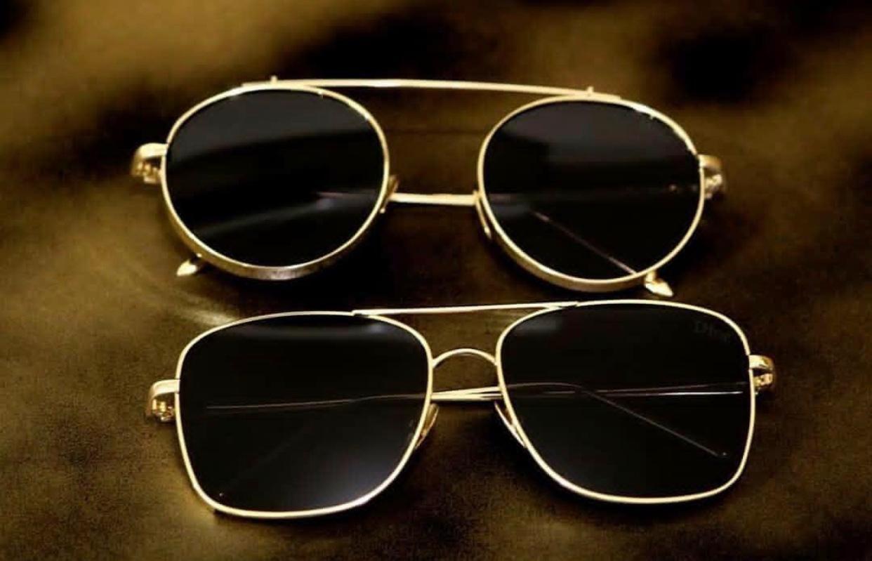 Metal Frame Round Sunglasses For Unisex-Unique and Classy