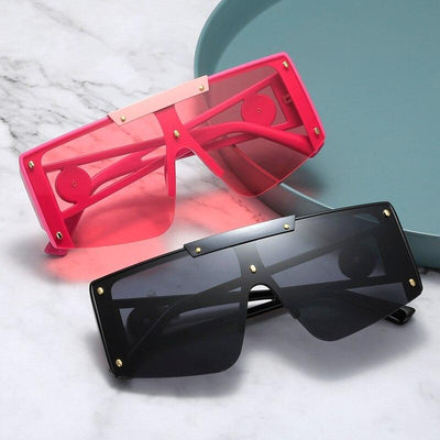 2021 New Luxury Brand One Piece Shield Sunglasses For Women -Unique and Classy