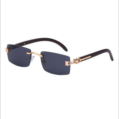 2021 New Rectangular Rimless Sunglasses For Men And Women-Unique and Classy