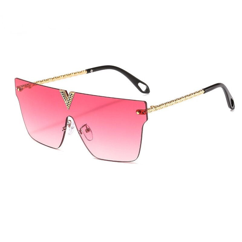 2021 Luxury Rimless Brand Sunglasses For Unisex-Unique and Classy