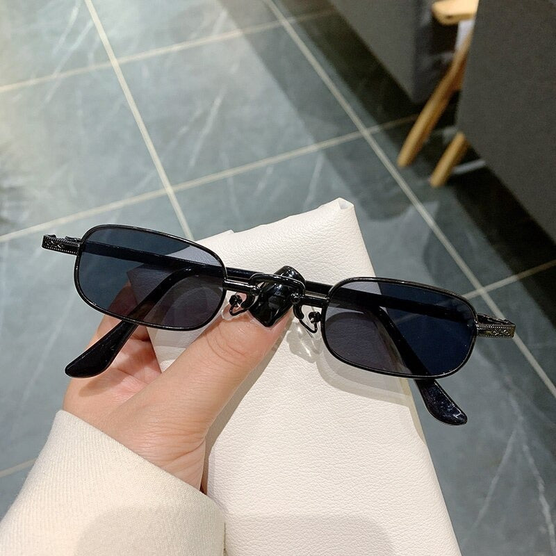 Vintage Small Frame Fashion Sunglasses For Unisex-Unique and Classy