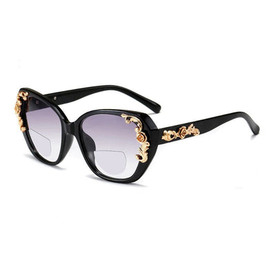 New Exotic Flower Design Frame Sunglasses For Unisex-Unique and Classy