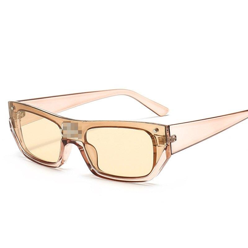 Classic Cat Eye Retro Square Small Full Frame Traveling Style UV400 Sunglasses For Unisex-Unique and Classy