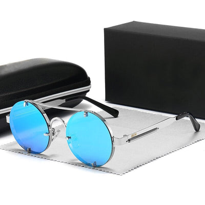 High Quality Polarized Steampunk Brand Sunglasses For Unisex-Unique and Classy