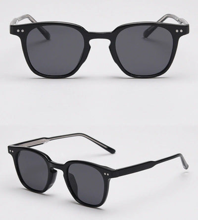 Korean Style Square Frame Sunglasses For Unisex-Unique and Classy