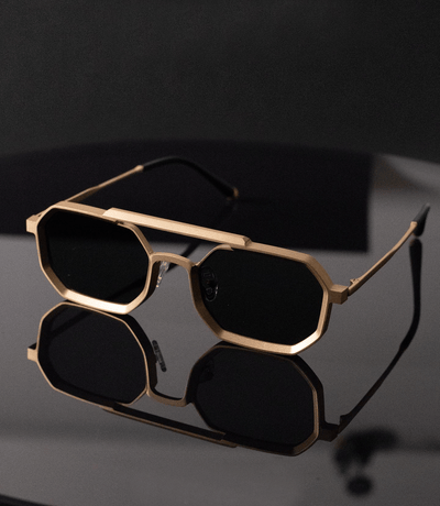 Vintage Hexagon Style Metal Sunglasses For Unisex-Unique and Classy