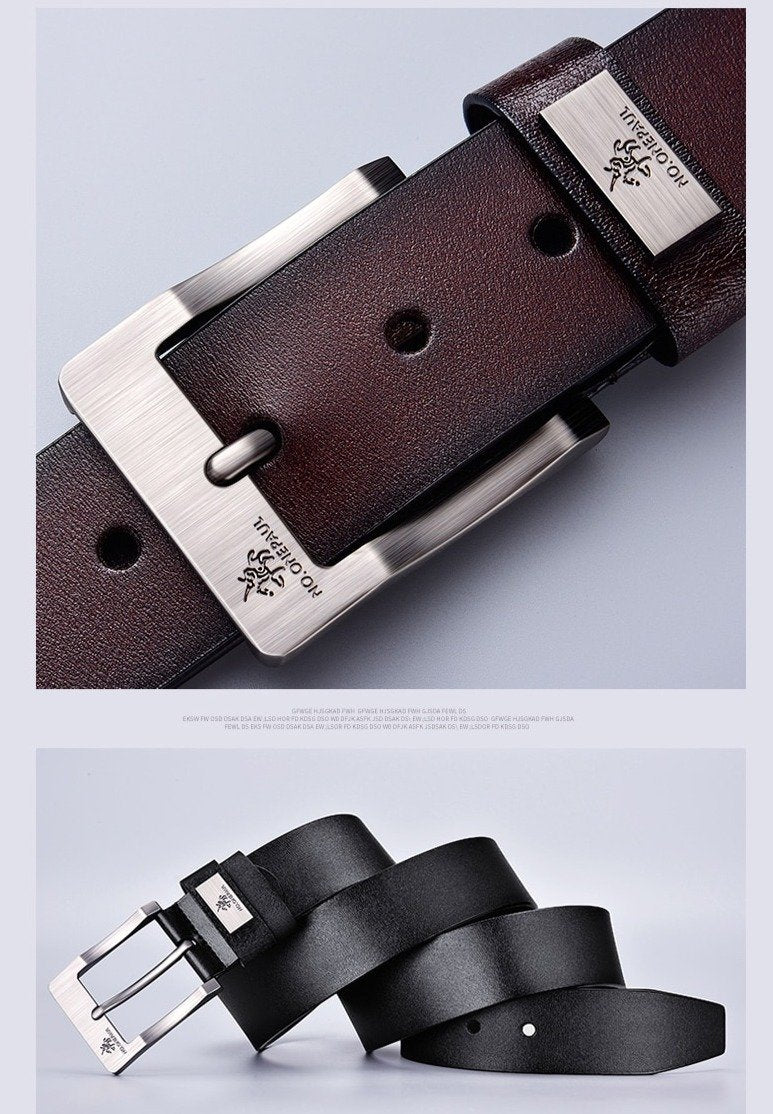 Classic Genuine Leather Strap Belt For Men-Unique and Classy