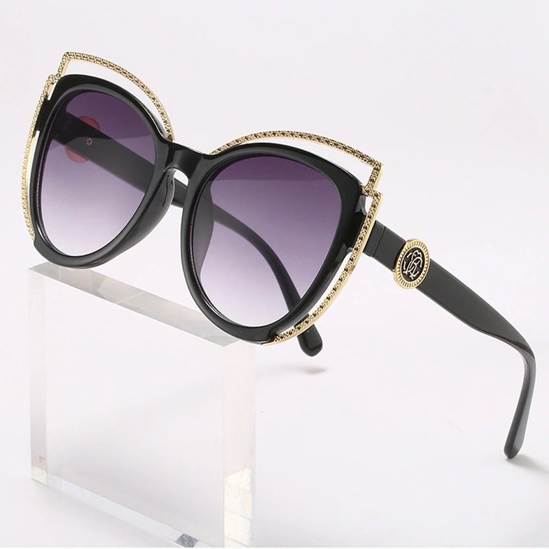 Retro Cat Eye Fashion Brand Sunglasses For Unisex-Unique and Classy
