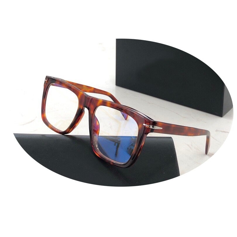 Classic  Style Square Acetate Frame For Unisex-Unique and Classy
