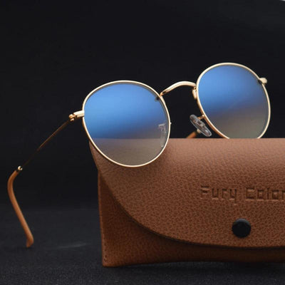 Small Round Metal Frame Retro Sunglasses For Men And Women-Unique and Classy