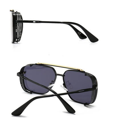 Stylish Square Shadow Retro Oversized Sunglasses For Men And Women-Unique and Classy