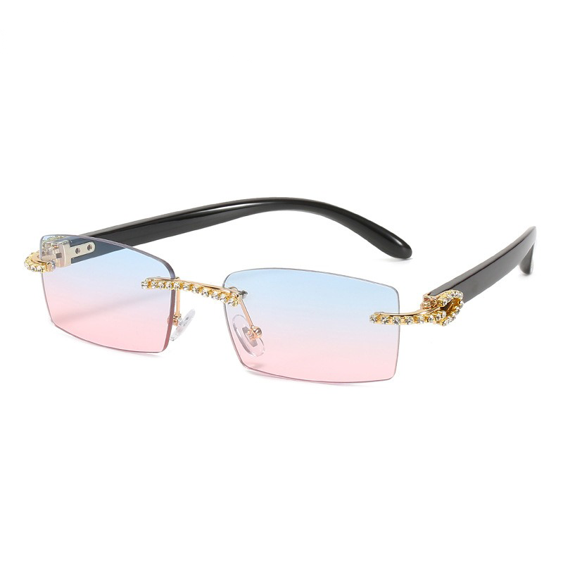 Unique Rimless Cool Fashion Sunglasses For Unisex-Unique and Classy