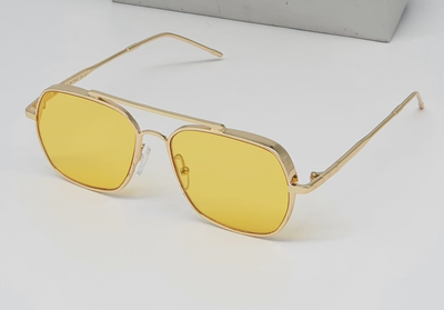 Hardik Pandya Stylish Square Metal Frame Sunglasses For Men And Women-Unique and Classy
