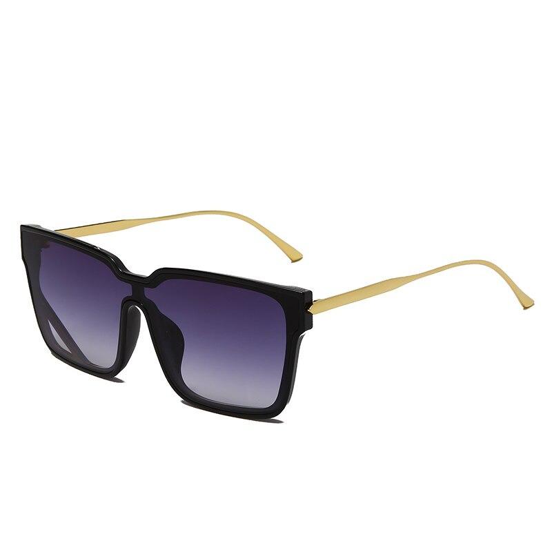 Retro One Piece Square Sunglasses For Men And Women-Unique and Classy