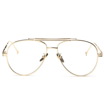 Buy Luxury Fashion Pilot Oversize Antiblue Square Eyeglasses For Men Women