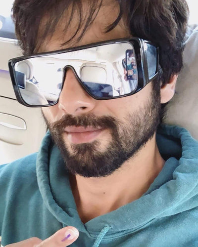 Shahid Kapoor Oversize Square Sunglasses For Men And Women -Unique and Classy