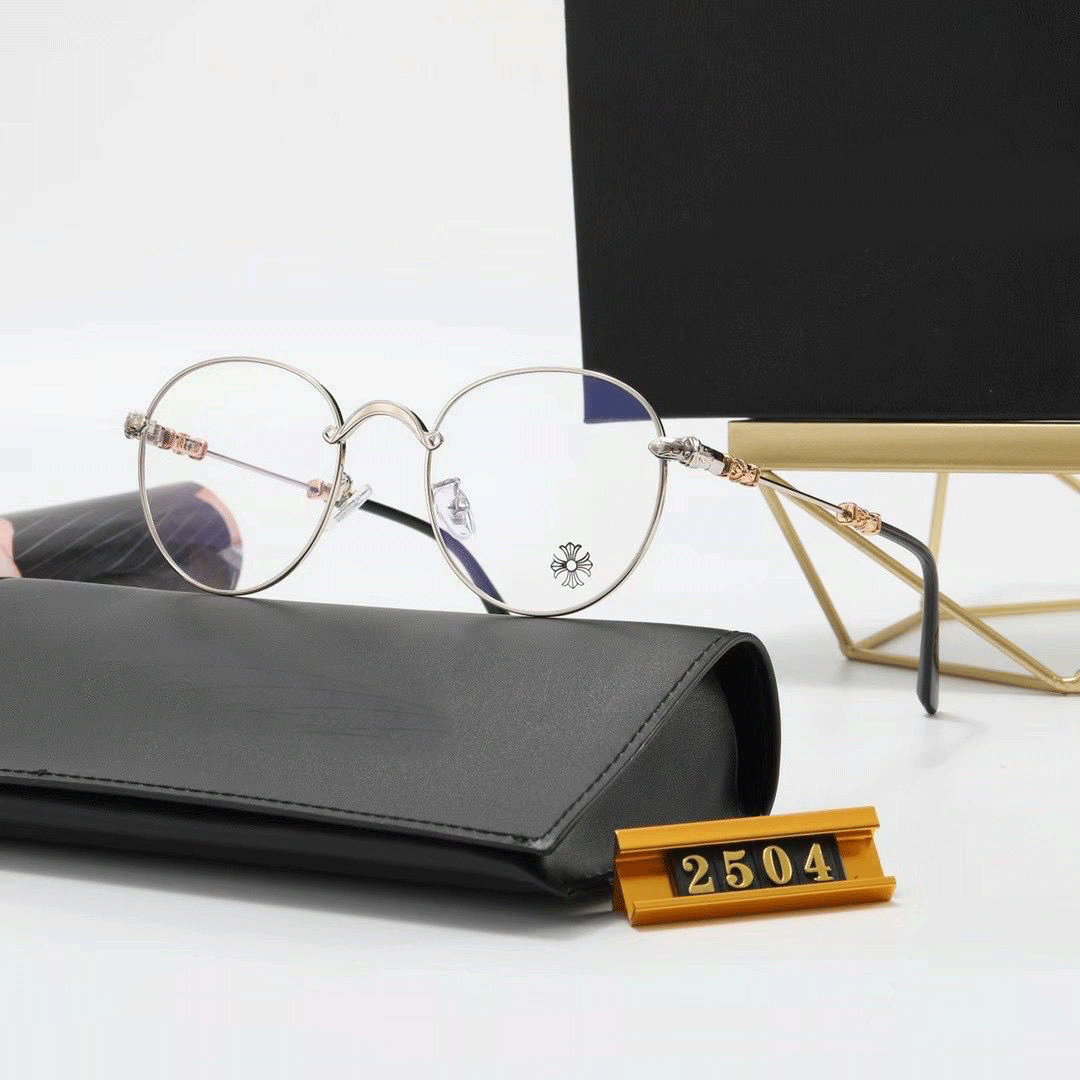 Metal Frame With Decorative Design Round Frame For Unisex-Unique and Classy