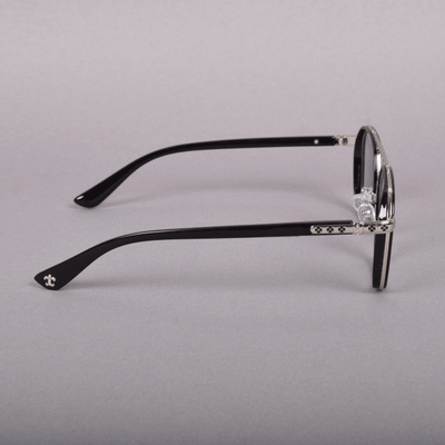 Classic Hexagon Design Silver-Clear Lens Sunglasses For Unisex-Unique and Classy
