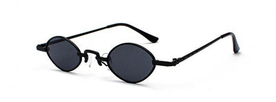 Trendy Retro Small Oval Frame High Quality Brand Sunglasses For Unisex-Unique and Classy