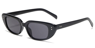 Rivet Small Square Frame Retro Fashion Sunglasses For Unisex-Unique and Classy