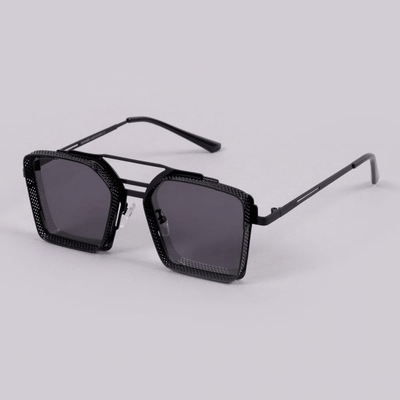 Retro Classic Black Square Steampunk Sunglasses For Unisex-Unique and Classy