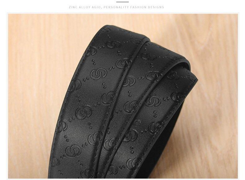 Fashion Vintage G Buckle Leather Designer Belt For Men-Unique and Classy