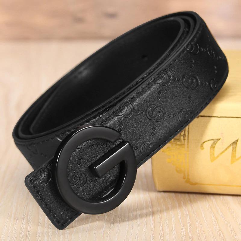 Fashion Vintage G Buckle Leather Designer Belt For Men-Unique and Classy