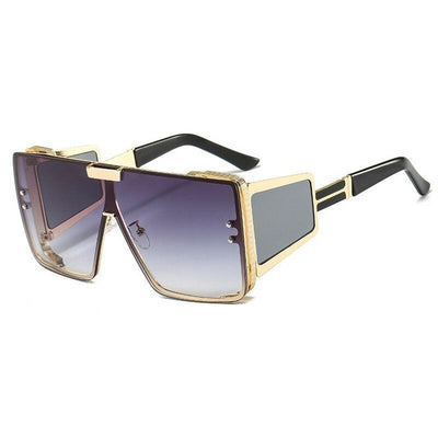 2020 Square Oversized One piece Lens Sunglasses For Women And Men-Unique and Classy