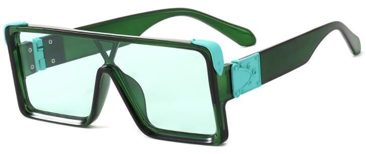 2021 New Vintage Luxury Designer Overszied Square Retro Sunglasses For Men And Women-Unique and Classy